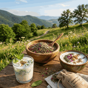 چاشنی ماست و دوغ