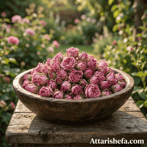 غنچه گل سرخ (محمدی)