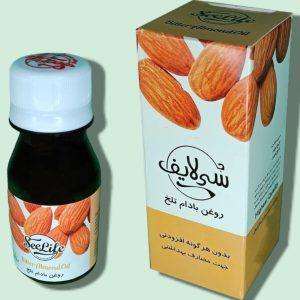 روغن بادام تلخ سی لایف حجم 60 میلی لیتر