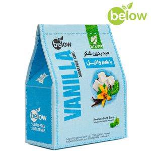 حبه وانیل بدون شکر استویا - 300 گرمی بی لو