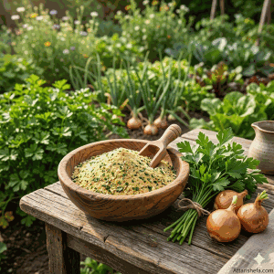 ادویه پیاز و جعفری
